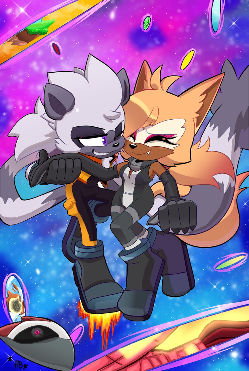 I was thinking of different names, 'Tanya and Wyndell' came to mind, so I drew this, that's them I guess- (re-inventing my favs with a secondary artstyle!) . . . #sonicfanart #SonicTheHedeghog #IDWsonic #WhisperTheWolf #tanglethelemur #whispangle