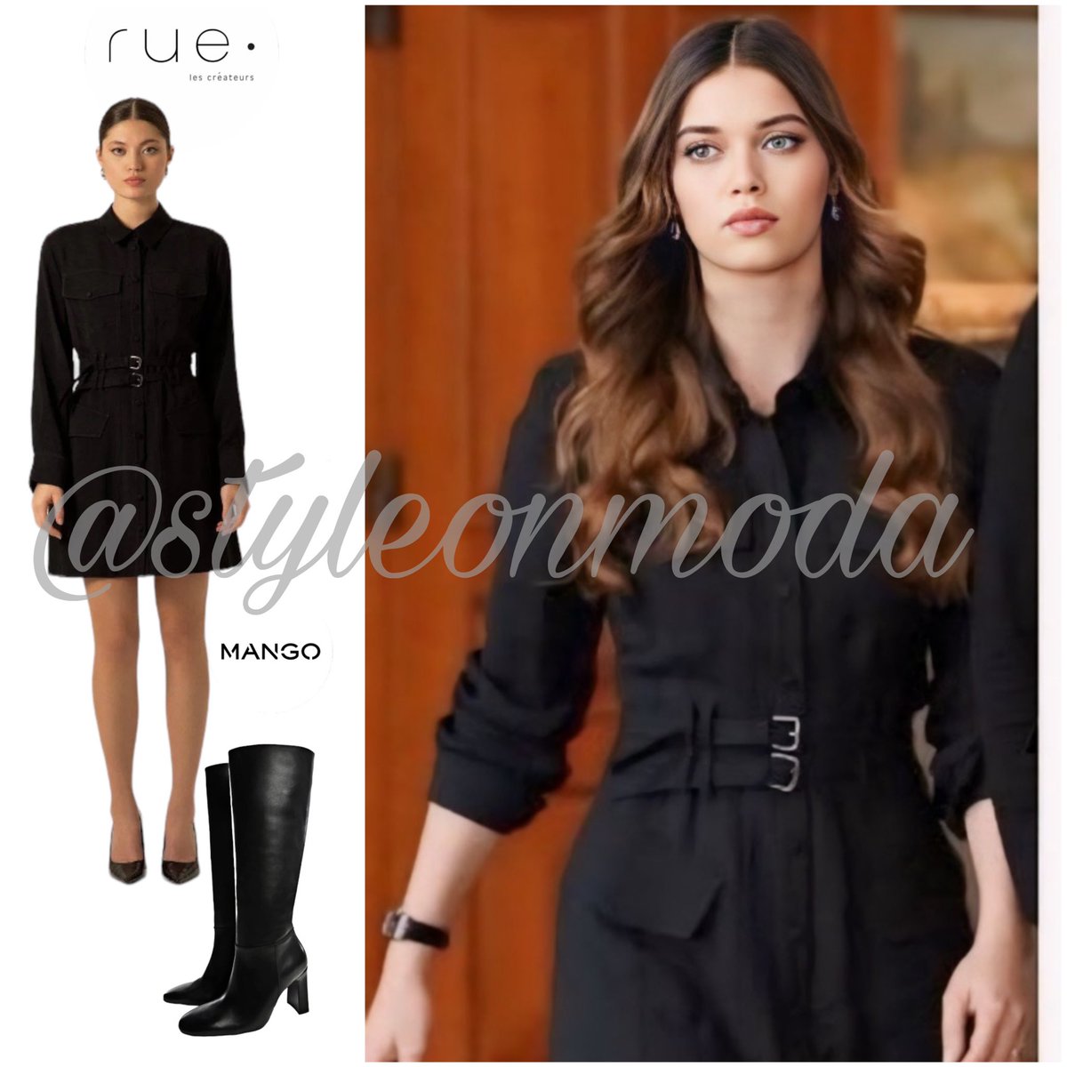 styleonmoda's tweet photo. #serab #afrasaraçoğlu #yalıçapkını 
✅Elbise @rueonline (💰2.952₺)
✅Ayakkabı @mango (💰2.919.99₺)
Reklam https://t.co/Hk8X1VaW0K