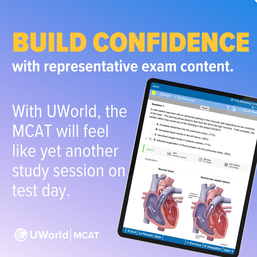 UWorldMCAT tweet picture