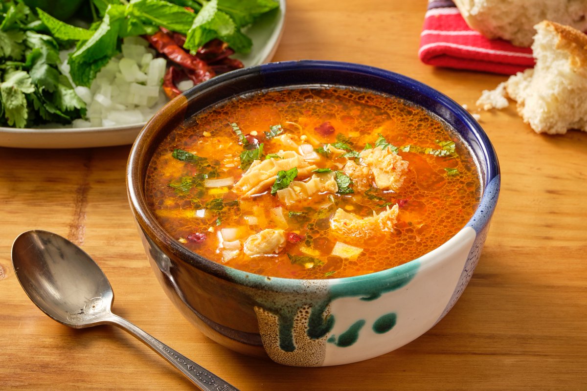 Headed into the weekend... Mexico has so many amazing hangover cures, and #menudo is definitely at the top! patijinich.com/red-menudo/