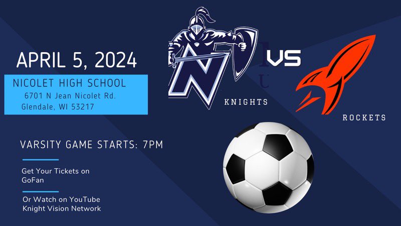 🧤⚽️ 7PM! Stoked to take the field tonight in my first game as a Nicolet Knight! Let’s do this!
<a href="/NicoletKnights/">Nicolet Union High School</a> #soccer #goalie #goalkeeper @soccer_coach <a href="/usysodp/">US Youth Soccer ODP</a> <a href="/WIYouthSoccer/">WYSA</a> <a href="/USYouthSoccer/">US Youth Soccer</a> @GAcademyleague <a href="/CampShutout/">Camp Shutout GK Training</a> <a href="/ImCollegeSoccer/">College Soccer Truth ™</a> <a href="/PrepSoccer/">Prep Soccer ⚽️</a>
<a href="/TopDrawerSoccer/">TopDrawerSoccer</a>