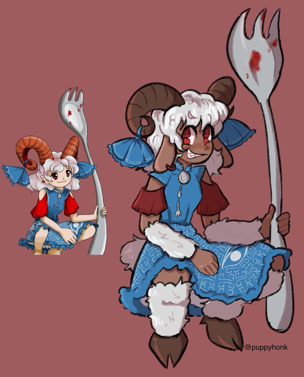 puppyhonk's tweet photo. no way it’s that guy from touhou https://t.co/y1LAax9kuy