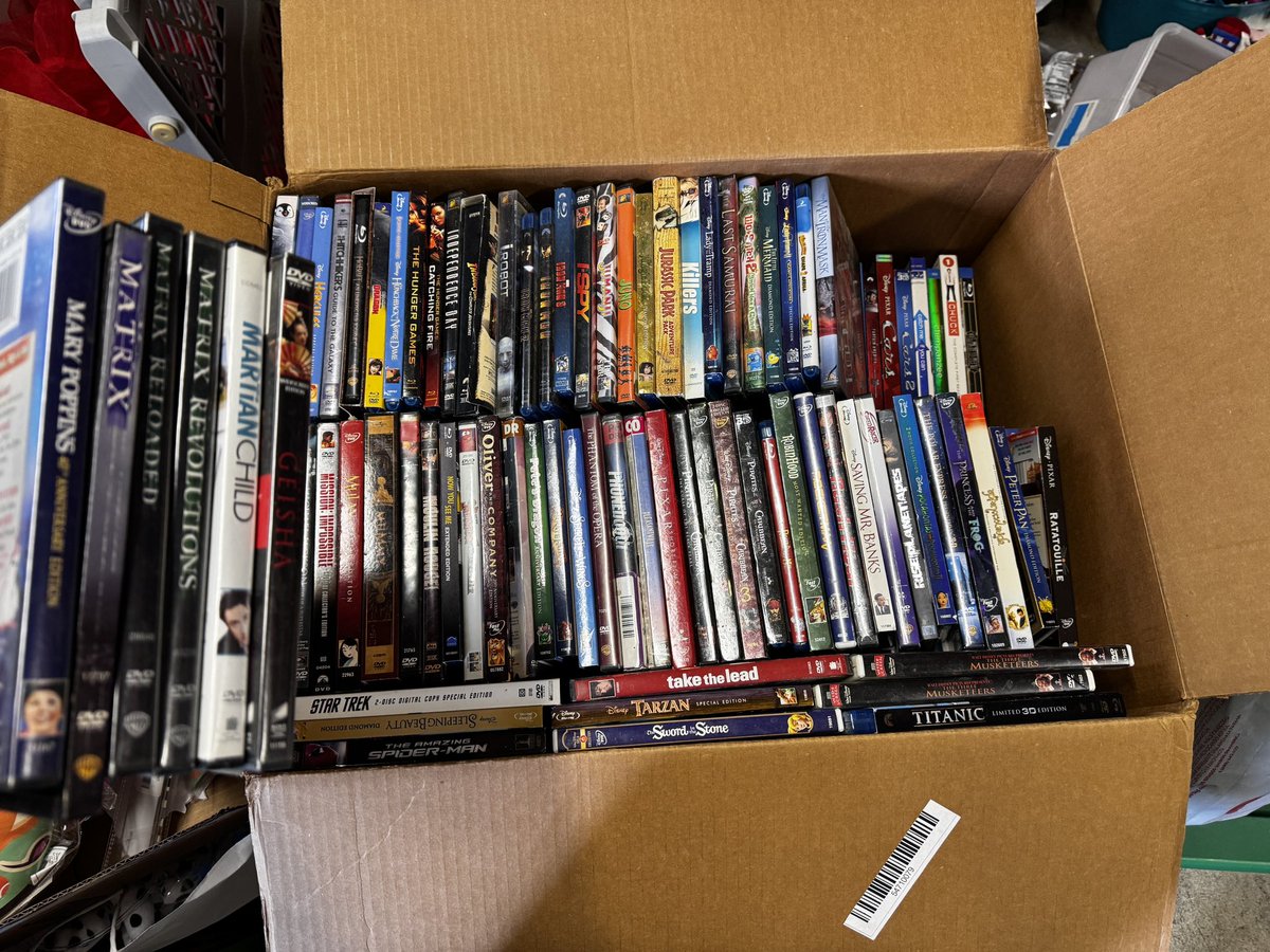 What do people do with DVDs and blu rays? I never use mine anymore and they are in boxes …