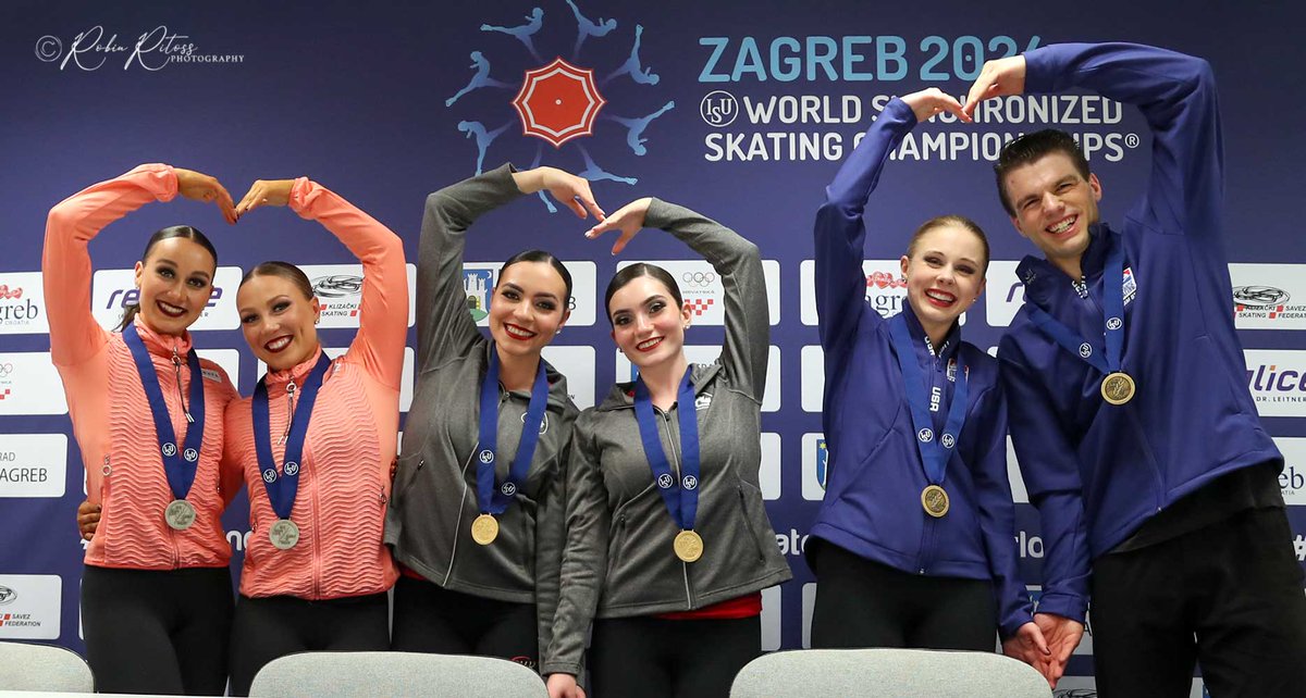 Photos from the #WorldFigure small medal ceremony and press conference have been added to our World Synchros gallery: figureskatersonline.com/news/2024/04/0…
