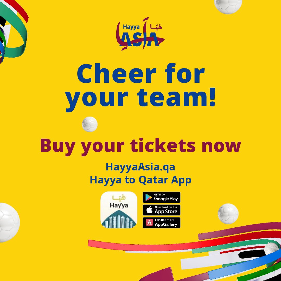 Asia's young superstars of football are coming to Doha for the AFC U23 Asian Cup Qatar 2024™ from 15 April to 3 May. Buy your tickets now and come cheer for your team. Watch the next generation of players take the lead. #HayyaAsia #AsianCupU23