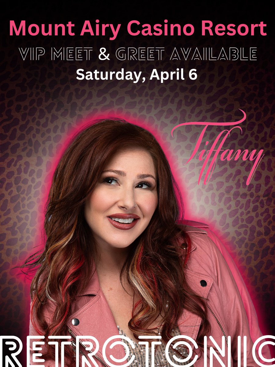 Travel day. Next stop the Pocono Mountains in PA! Can’t wait to see you ALL there! Visit Tiffanytunes.com for show & VIP Meet & Greet tix! ❤️