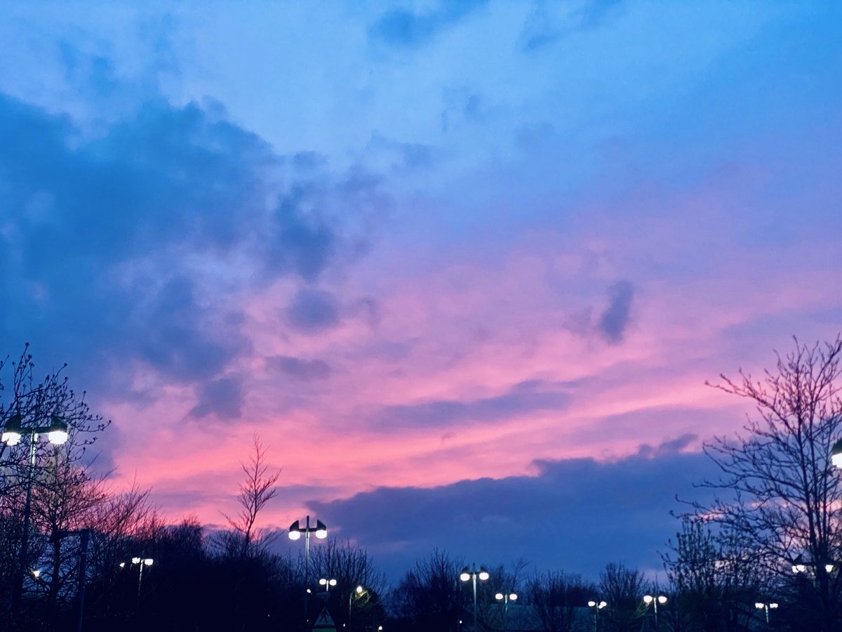 Unexpected #sunset sky #Coleraine