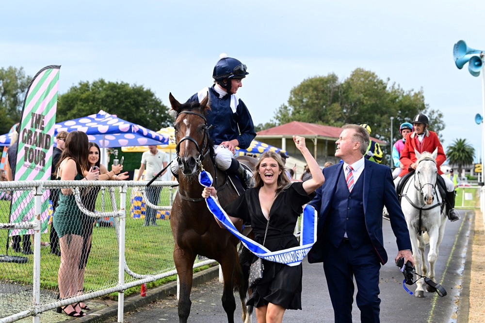 Great memories from the 2023 running of the Manawatu Sires' Produce Stakes-Gr.1. Pignan selected by this agency for $15,000 at the NZB Karaka Weanling Sale. Owned by David Monnery, Christian Cullen & Annie Rennie. Trained by Lisa Latta. adrianclarkbloodstock.com