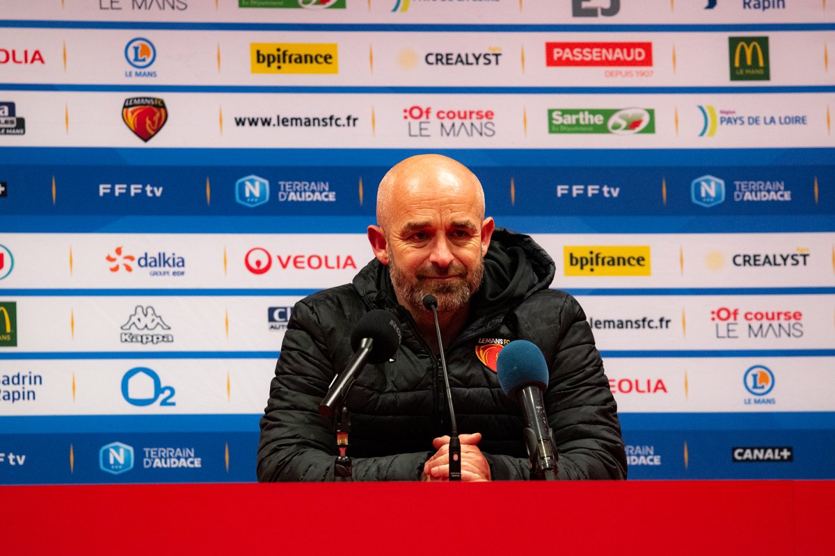 LEMANSFC's tweet photo. 🗣️ « 𝐶'𝑒𝑠𝑡 𝑟𝑎𝑔𝑒𝑎𝑛𝑡 𝑚𝑎𝑖𝑠 𝑖𝑙 𝑓𝑎𝑢𝑡 𝑟𝑒𝑝𝑎𝑟𝑡𝑖𝑟 𝑑𝑒 𝑙'𝑎𝑣𝑎𝑛𝑡, 𝑑𝑒̀𝑠 𝑙𝑎 𝑠𝑒𝑚𝑎𝑖𝑛𝑒 𝑝𝑟𝑜𝑐ℎ𝑎𝑖𝑛𝑒 »

La réaction du Coach 👉 https://t.co/hUTkOW6RQM

#AllezLEMANSFC 🔴🟡 https://t.co/GebKsLJccx
