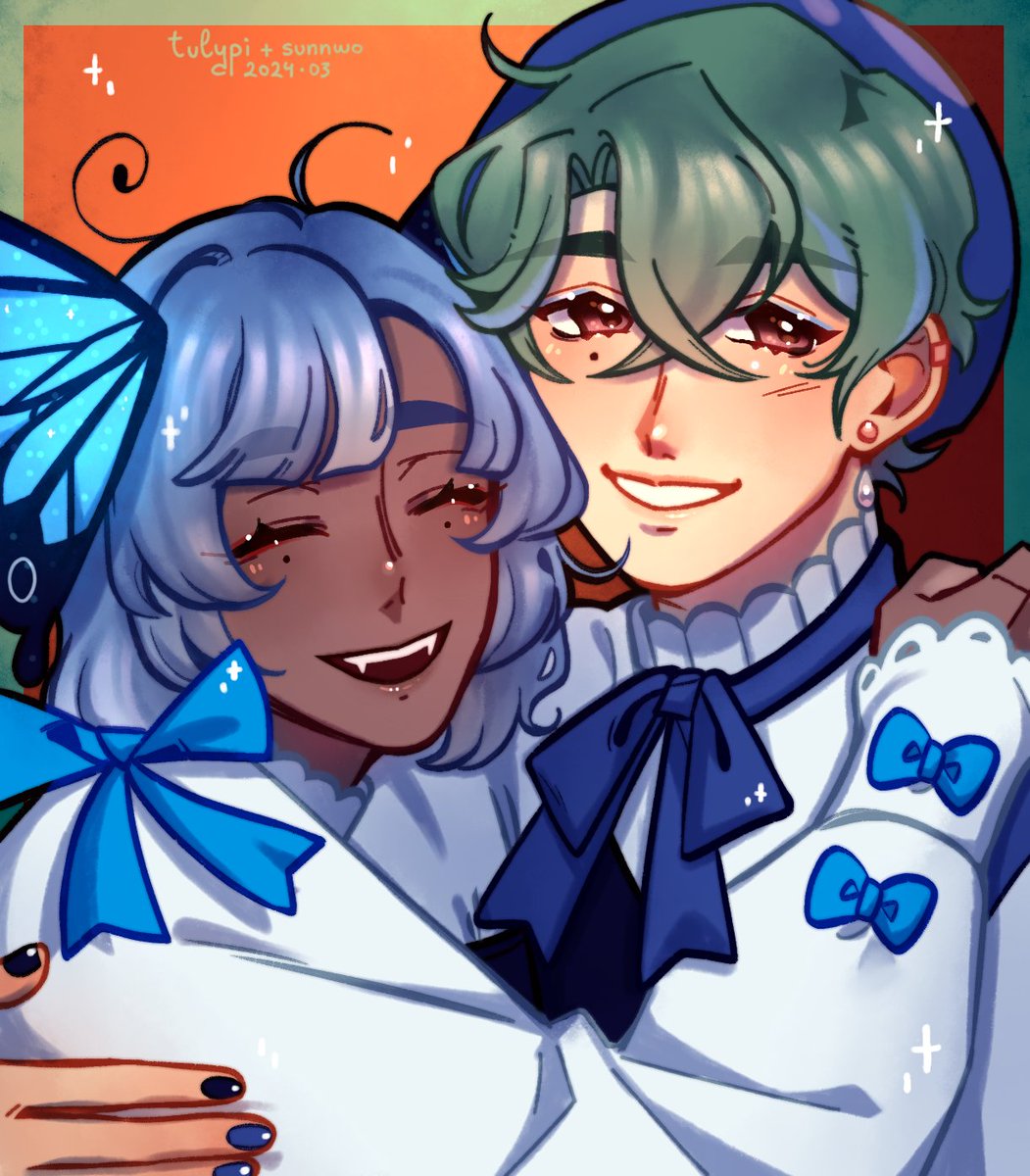 Collab with @/tuly_art 💙