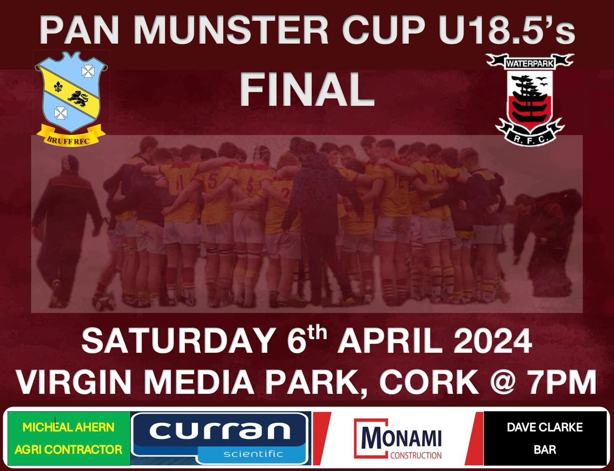 Huge game for our u18.5s tomorrow as they take on Waterpark in the Pan Munster final. A fantastic achievement alone to get this far. The link to watch live is here for those who can’t make it, kick off is at 7pm! youtube.com/live/7QTSRjHL0… @LOLIDDY2489 @LimkLeaderSport