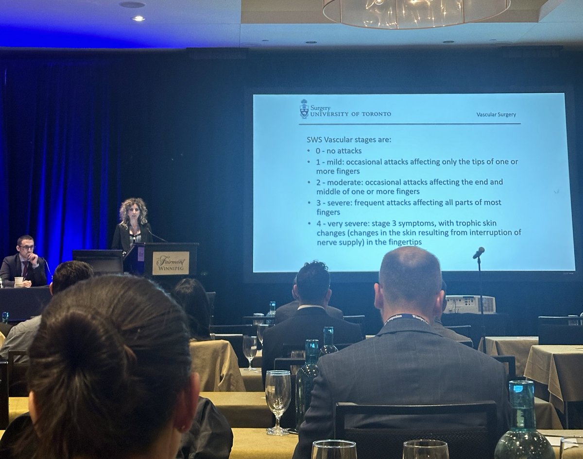 Our program director <a href="/efgrecolekas/">elisa greco</a> presenting on hand-arm vibration syndrome at the 2024 Winnipeg Vascular and Endovascular Symposium