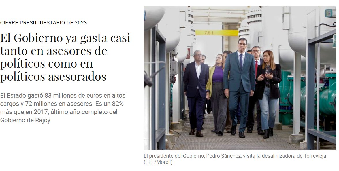 juanrallo's tweet photo. ¡Poco me parece! De hecho, también necesitamos muchos más asesores de los asesores y asesores de los asesores de los asesores. https://t.co/s4hrXpWKpj
