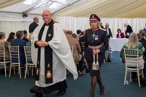 Immensley proud and hugely honoured to be sworn in and installed as the High Sheriff of Derbyshire today at @DerbyshireCCC County Ground