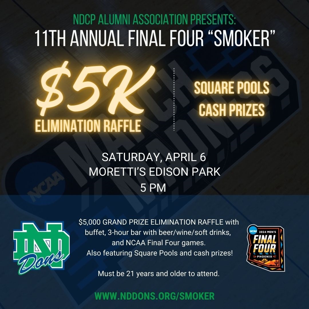 This just in! We only have 5 squares left! Raffle tickets for the $5K raffle are still available! Let's go! nddons.org/smoker @nddons