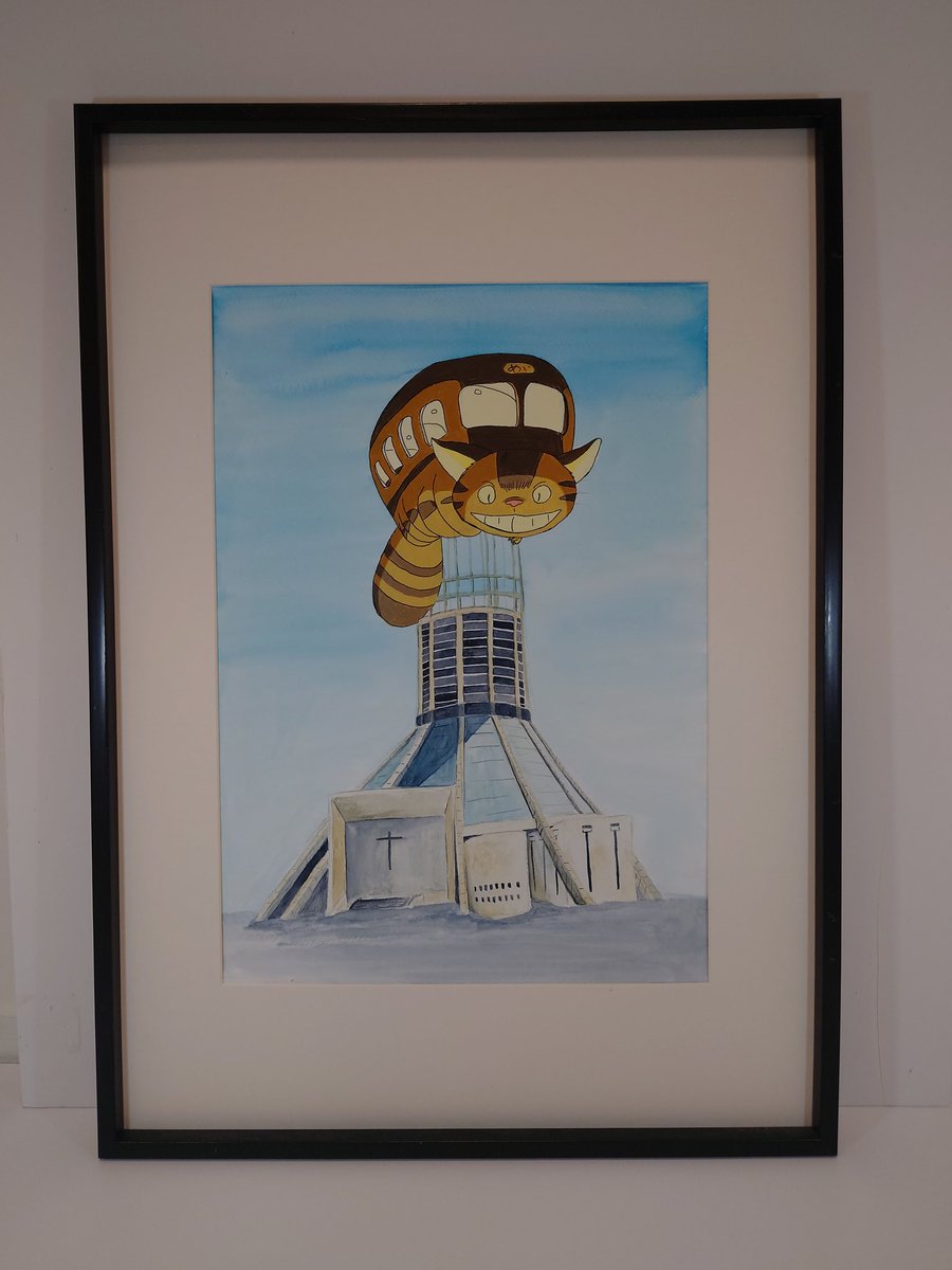 Liverpool Metropolitan Cathedral with an anime twist