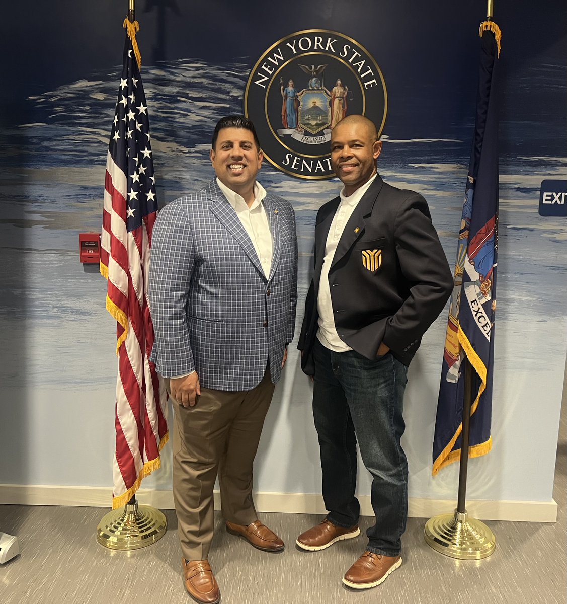 Impressive meeting today with @missionF2030's founder Gerald Moore Sr. Their work to empower emerging Black leaders in the technology industry is inspiring and I'm happy to support their mission.