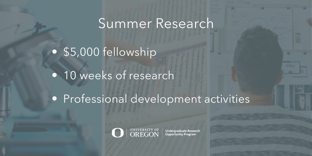 UO Undergraduate Research tweet media
