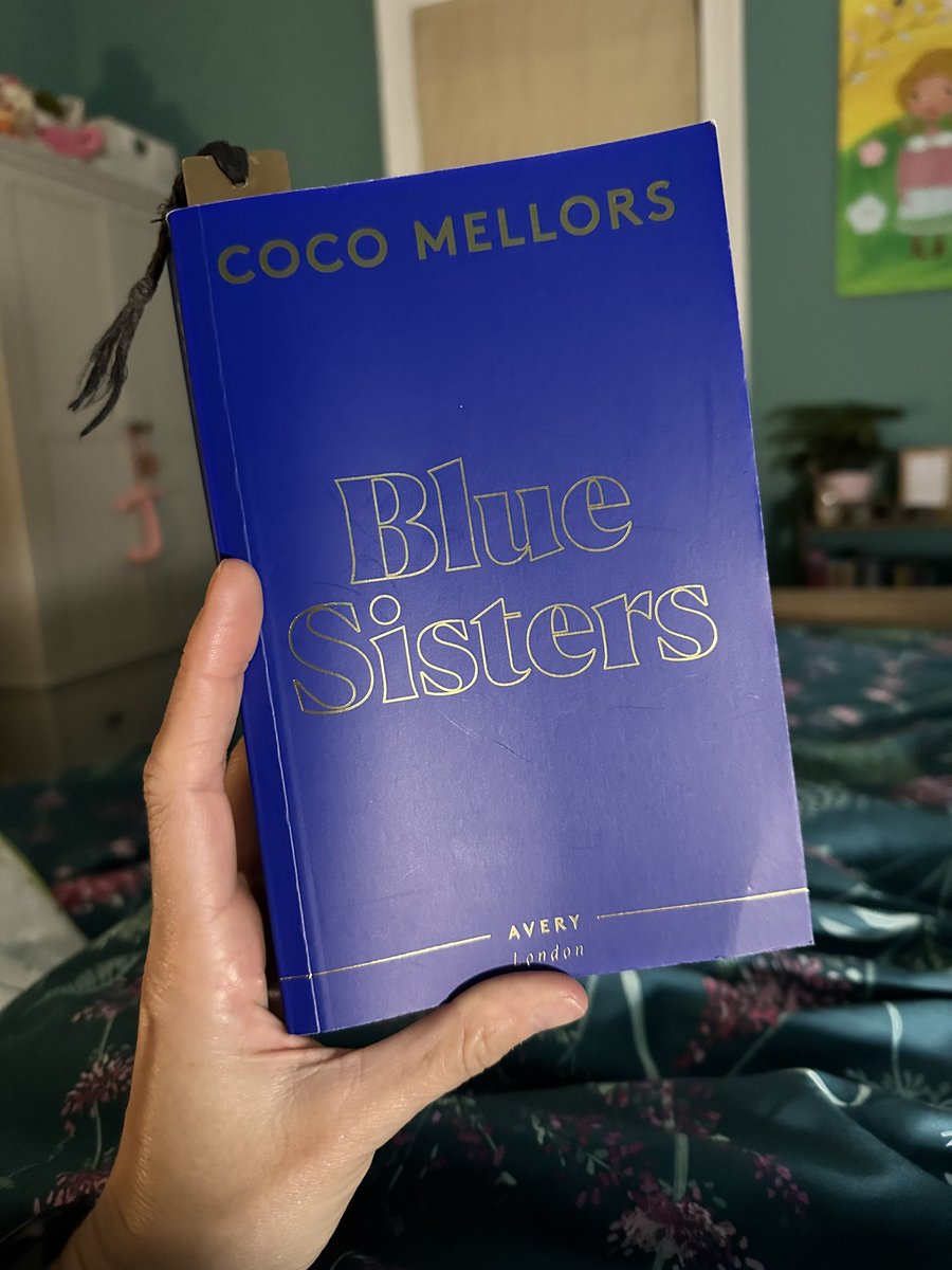 I’m calling it VERY early but when you’ve been so distracted that you totally couldn’t concentrate on reading for more than 10 minutes at a time, then you pick up a book that pulls you straight in & you just want to sit & read it all day, well that book is #BlueSisters! 💙