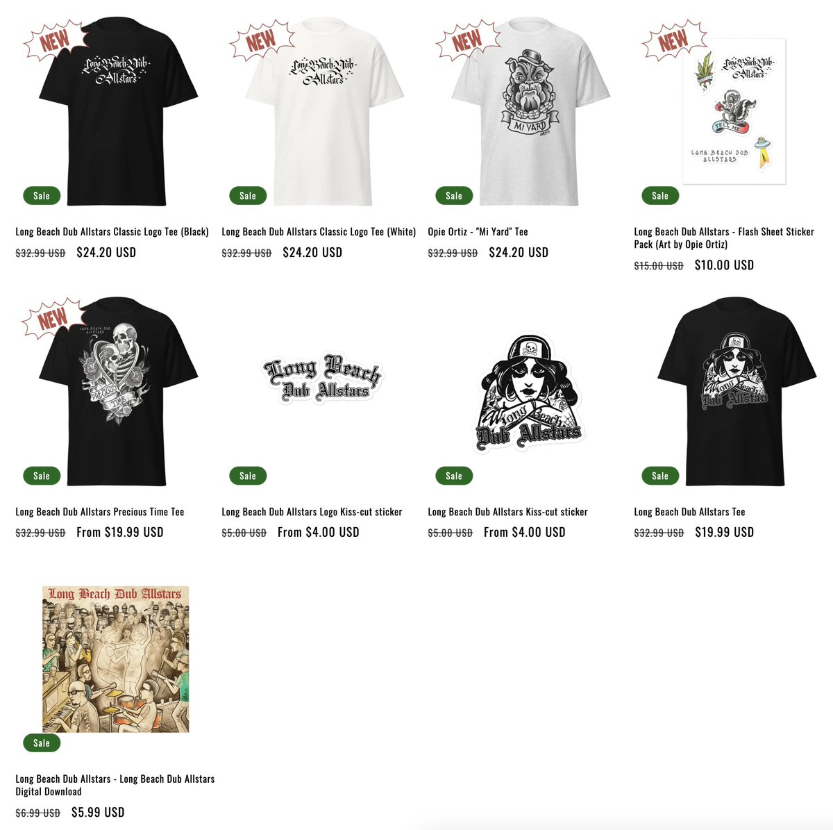 New Shirts &amp; Stickers - Art by Opie Ortiz. On Sale for a Limited Time Only... subnoizestore.com/collections/lo…