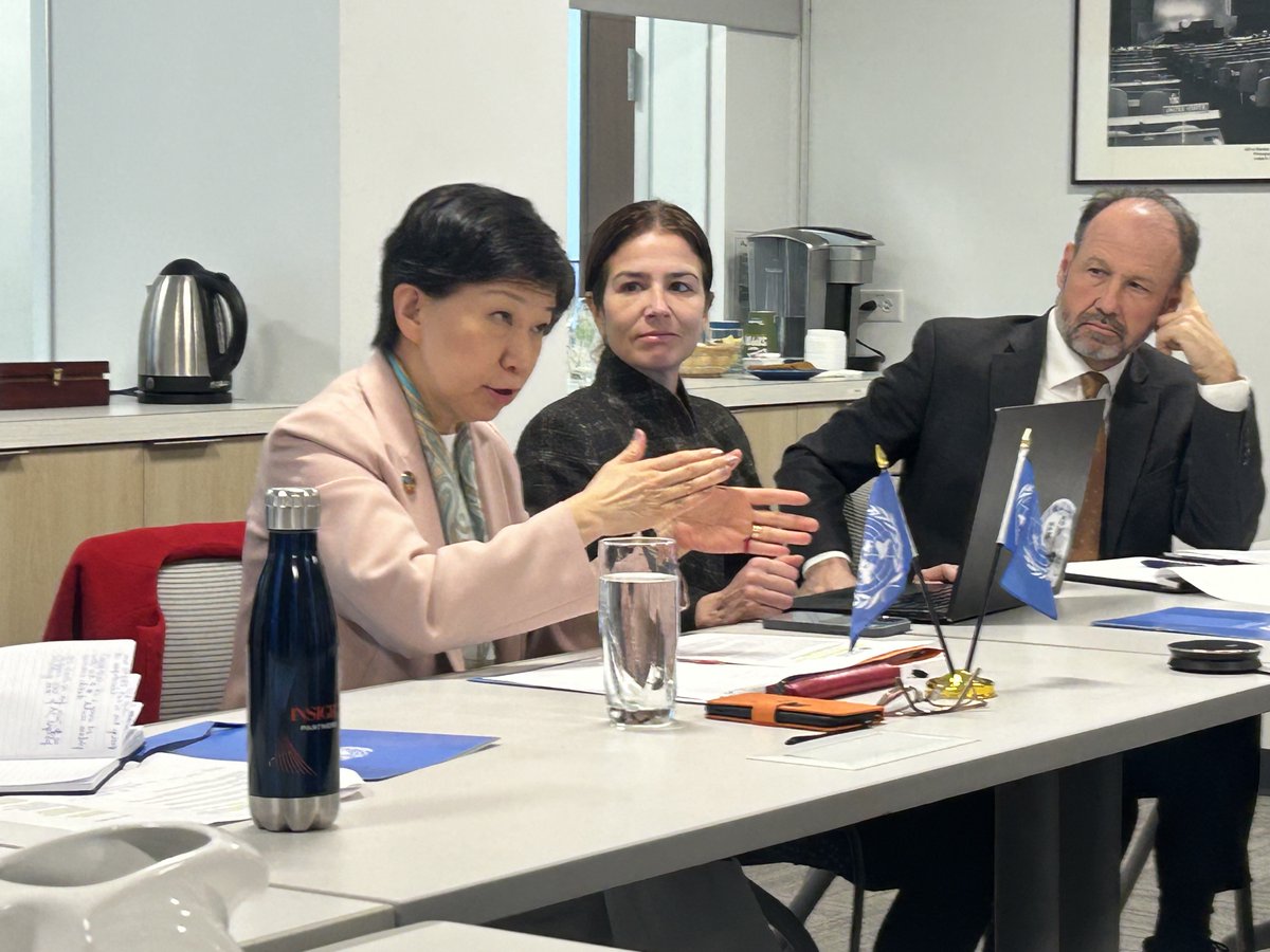 What are the prospects for disarmament, non-proliferation and arms control in today’s rapidly changing world? That was the focus of a discussion today with @UN_Disarmament High Representative @INakamitsu with experts from DC organizations.