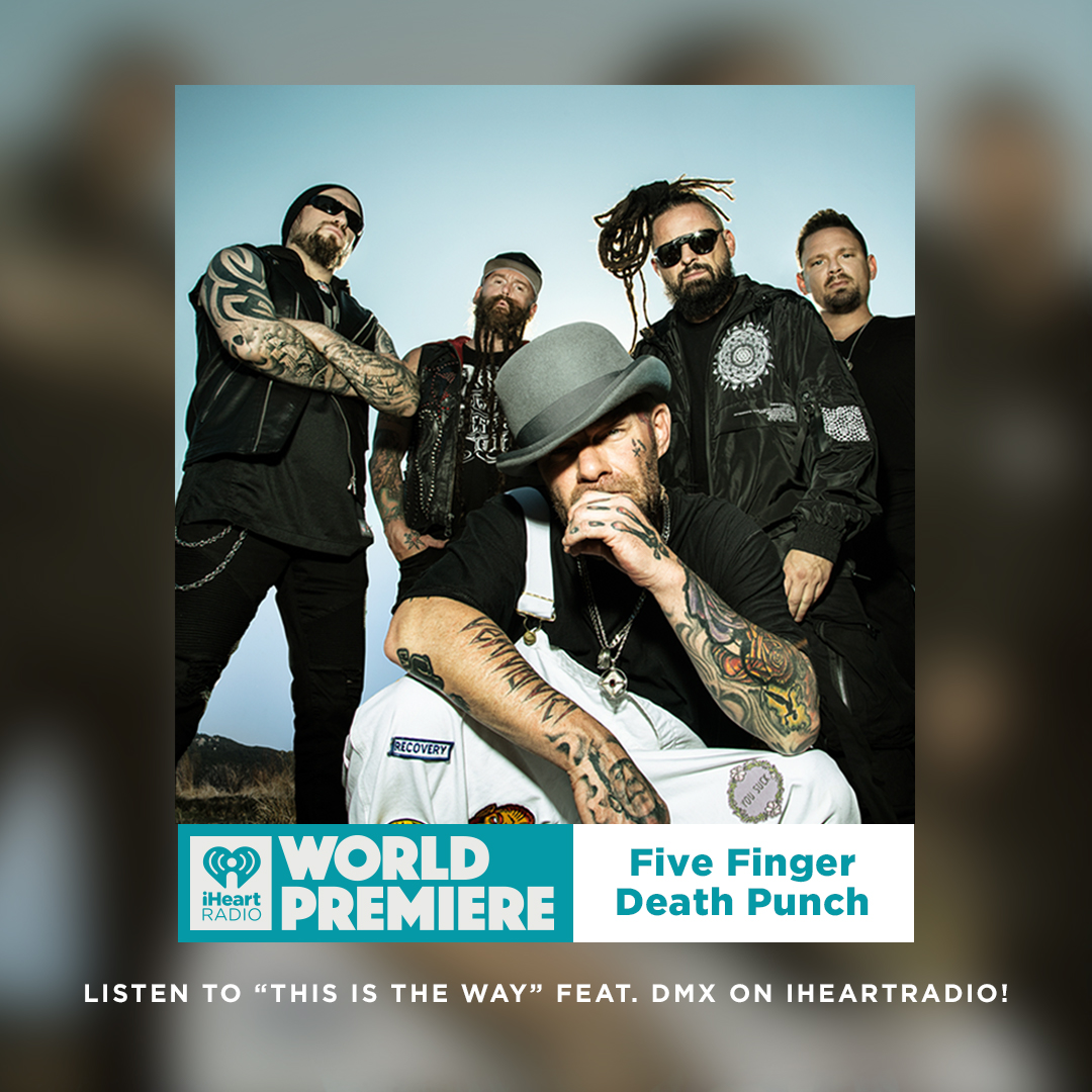 🔥 Our brand-new song, “This Is The Way Feat. #DMX” is out now! Tune in to our @iHeartRadio World Premiere all day long across your favorite Rock station and let us know what you think!