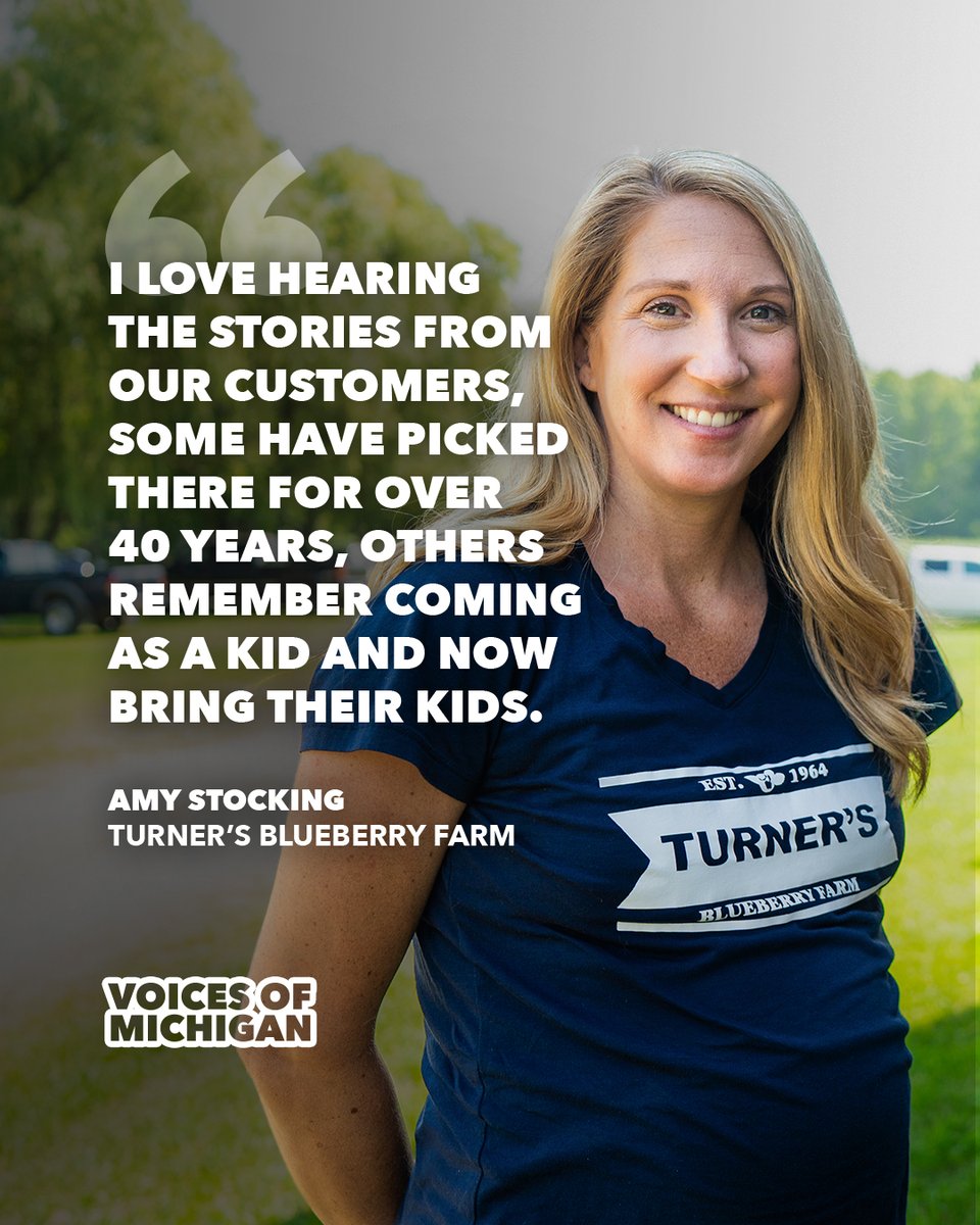 Amy Stocking's century-spanning family legacy meets the challenges of modern agriculture in her inspiring journey. Explore her story of resilience, community support, and market adaptation as owner of Turner’s Blueberry Farm in Caro. puremi.ch/4cHr0xI