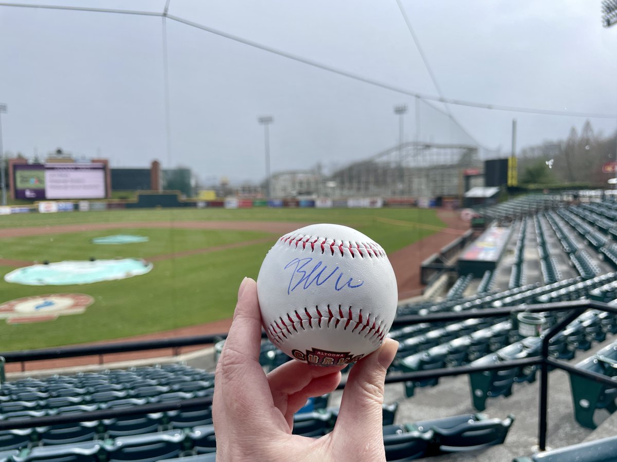 REPOST to be entered to win this Bubba Chandler autographed ball!