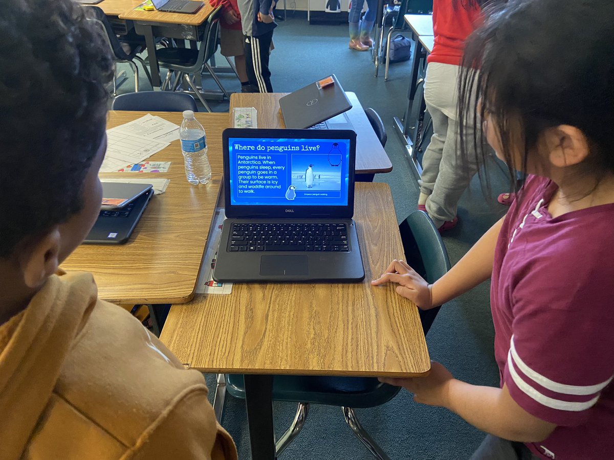 For our research unit, students researched various sources on an animal of their choice, demonstrated academic integrity, and were communicators as they presented their final products. #enrich #engage #empower