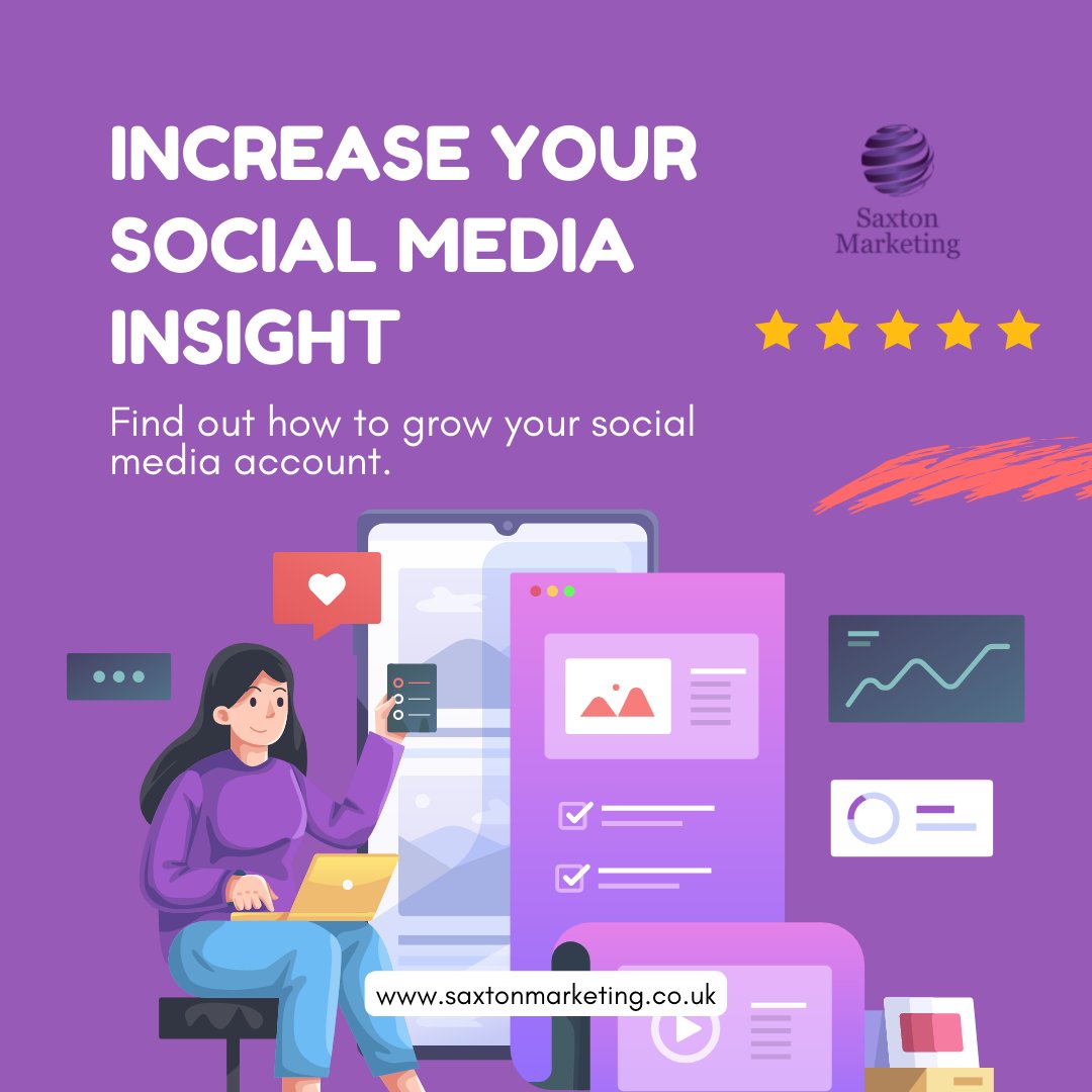 saxtonmarketing's tweet image. Our analytics services provide invaluable insights to optimise your content strategy, track trends, and maximize ROI.

Get started today and unlock the power of social media analytics - drop me a message on here to find out more!

#SocialMediaAnalytics