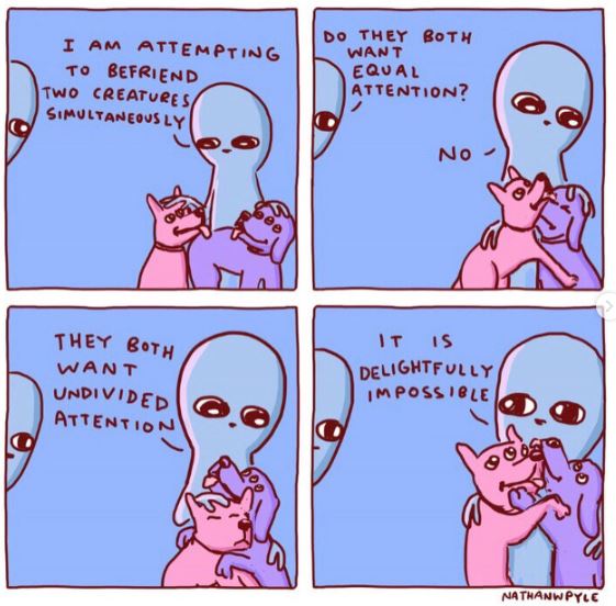 Sorry i'm posting these all in one day, but RL kicked me in the butt the past few days! (2 of 3 missing days)
Day 4, living close to #Area51 giggle fun for the month!
[ Artwork is by <a href="/nathanwpyle/">Nathan W Pyle</a> ] #LaughterIsTheBestMedicine #JustAMinute #Aliens