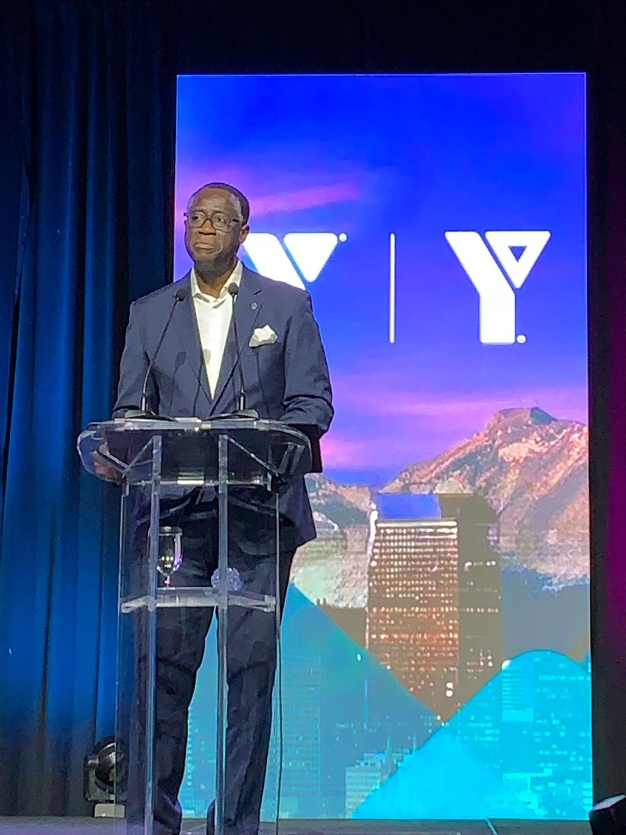 World YMCA Secretary General <a href="/carloSanvee/">Carlos Madjri Sanvee</a> at the North American YMCA Development Organization (NAYDO) in Denver, Colorado, USA,  Friday on funding the work of YMCAs worldwide: