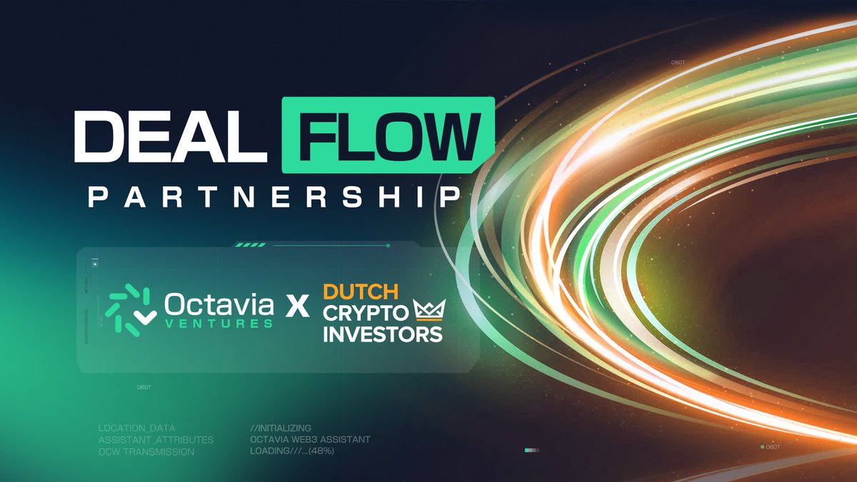 DEALFLOW PARTNERSHIP

We're keeping the momentum going with <a href="/dci_crypto/">Dutch Crypto Investors</a>! 🎉 as the next dealflow partnership, 

We will share high-potential deals and launches, bringing the best investment opportunities to both ecosystems.