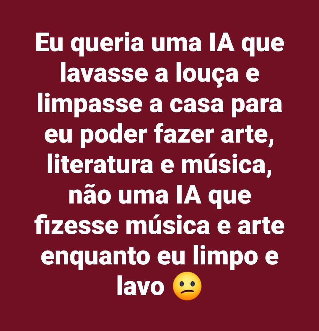 Caraca mano, aí a profundidade e sabedoria foi suprema haha