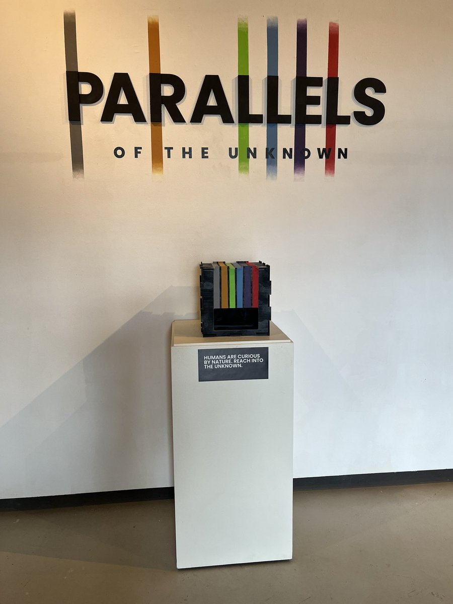 “Parallels of the Unknown” is the capstone exhibition for CMU’s students from our Art & Design program. This was a phenomenal experience. Extremely creative a d thought provocation. It runs until April 13 in our University Gallery. I highly recommend visiting !