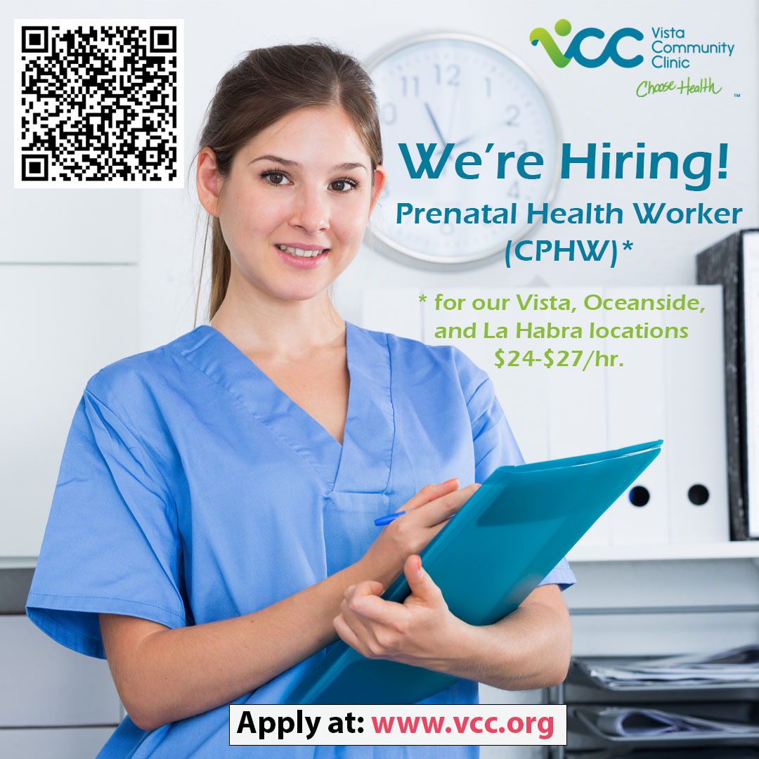 Join our team. Vista Community Clinic is hiring! Click on the link below to see all our open positions and apply today! …ortaln-vistacommunityclinic.icims.com/jobs/search?ss… Vista Community Clinic is an Equal Opportunity Employer. #VCC #ChooseHealth #HiringNow #HealthcareCareers