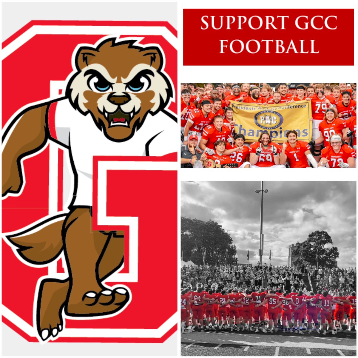 We are so incredibly thankful for any gift given! Each of us needs all of us. The support thus far has been unbelievable! Click the link listed below to hear about our football fundraiser, and how you can help! THANK YOU!! alumni.gcc.edu/s/1472/17/inte…