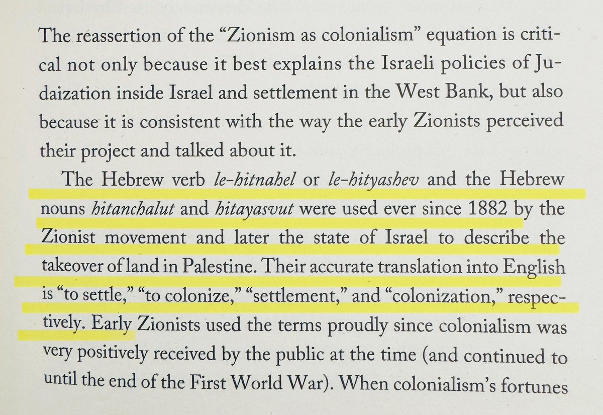 For those of you who are confused about this. Zionism—in its own words—IS settler colonialism.