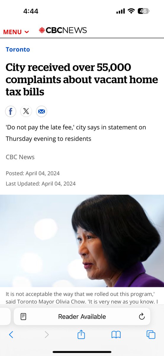 StephenPunwasi's tweet photo. Toronto demanded “proof” from residents who accurately declared their home was not vacant. 

Now they have no ability to verify the proof… it’s almost like they botched it on purpose for investors that lied. 🤷‍♂️ 

… also 3 different numbers on the same day? 🙃 https://t.co/6NdsoDEcnZ