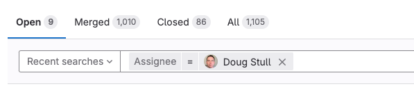 dougstull's tweet photo. I didn't even notice it - but I surpassed 1,000 merged MRs since I started at GitLab! https://t.co/h8T7UA3gPw