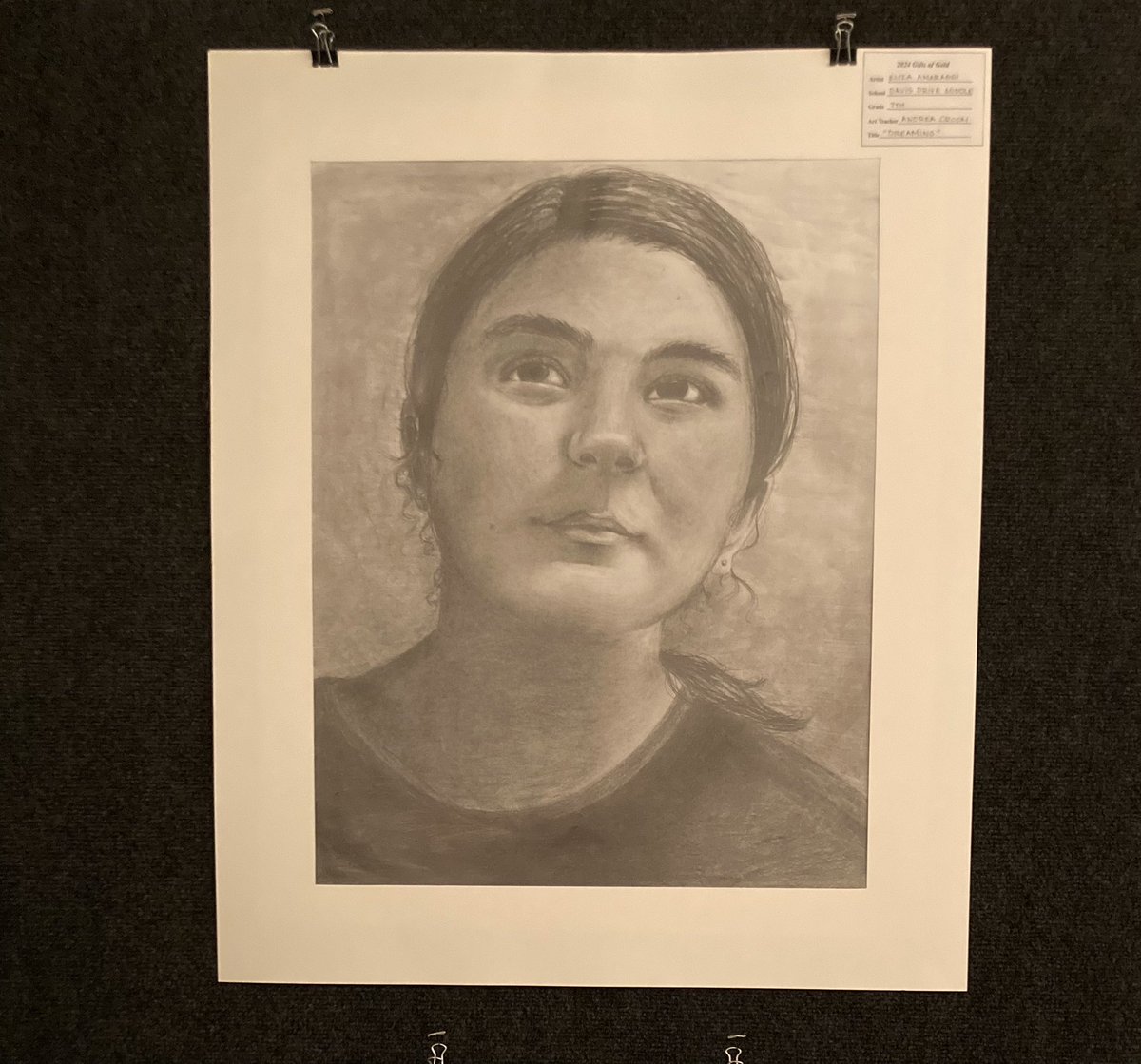 Andrea Croom (@ddmsart) on Twitter photo Proud of Eliza A. with her amazing art as she represents @DDMSBuzz! This Gifts of Gold will be showcased along with almost 200 other <a href="/WCPSS/">Wake County Public School System</a> artists from March 20th through April 7th in the East building of <a href="/ncartmuseum/">North Carolina Museum of Art</a>. Proud of Eliza A. with her amazing art as she represents @DDMSBuzz! This Gifts of Gold will be showcased along with almost 200 other <a href="/WCPSS/">Wake County Public School System</a> artists from March 20th through April 7th in the East building of <a href="/ncartmuseum/">North Carolina Museum of Art</a>.