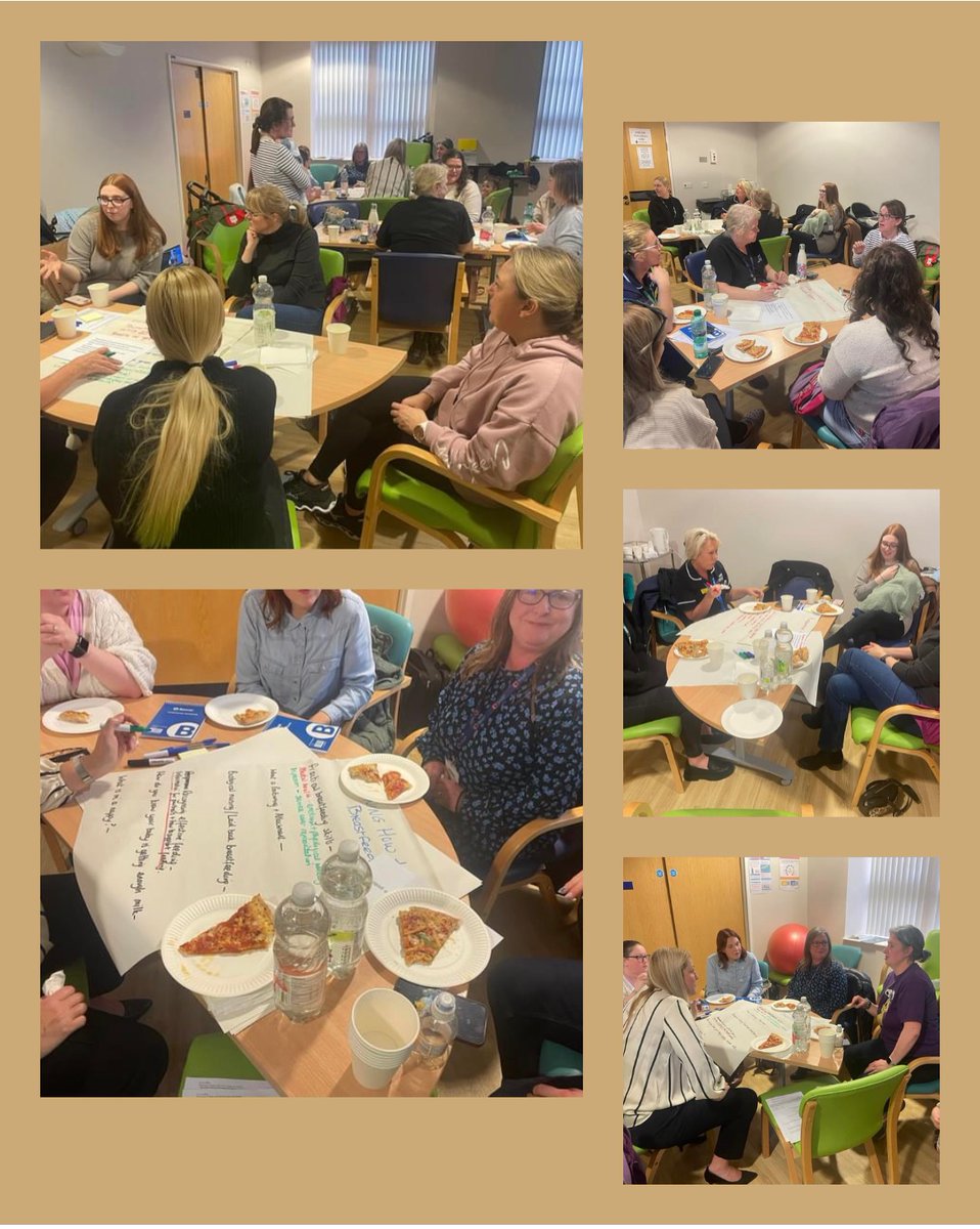 What a productive evening we have had at our 'Pizza and Planning' event. We invited our Southport Ormskirk Sefton Maternity Voices service users along to share their views and ideas with us and help us shape the future of our maternity services.
