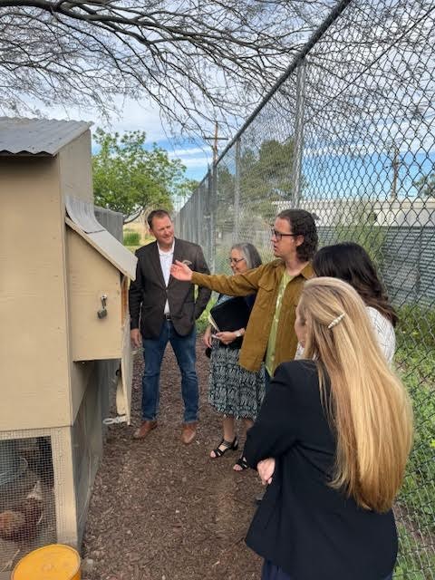 Superintendent Horne is committed to visiting as many schools as possible. Our team was in Tucson today visiting with students. #EducationForAll