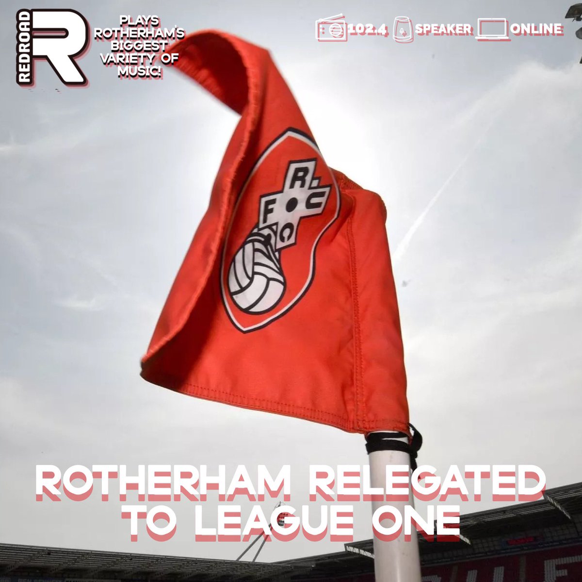 It’s looked likely for a while, but now it’s confirmed, Rotherham United will be playing League One football next season. #RUFC