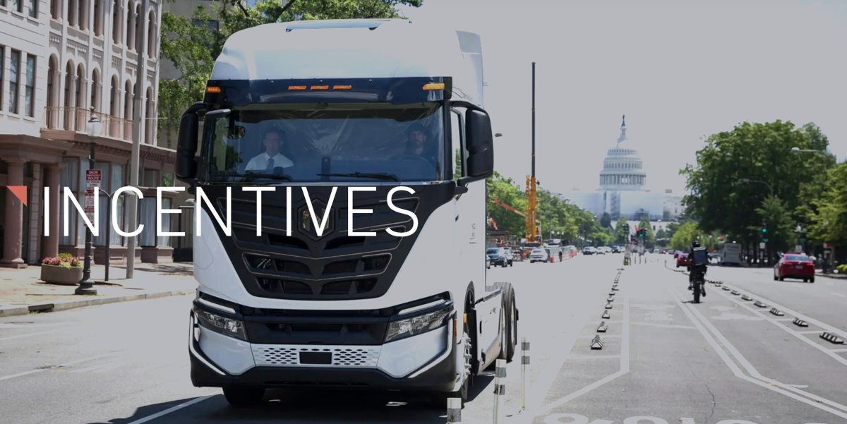 Unlock the path to sustainability with Nikola's zero tailpipe emissions Class 8 trucks! Discover available incentives to decrease costs, accelerate your fleet's transition and drive towards a cleaner future. Learn about the current incentive opportunities available: