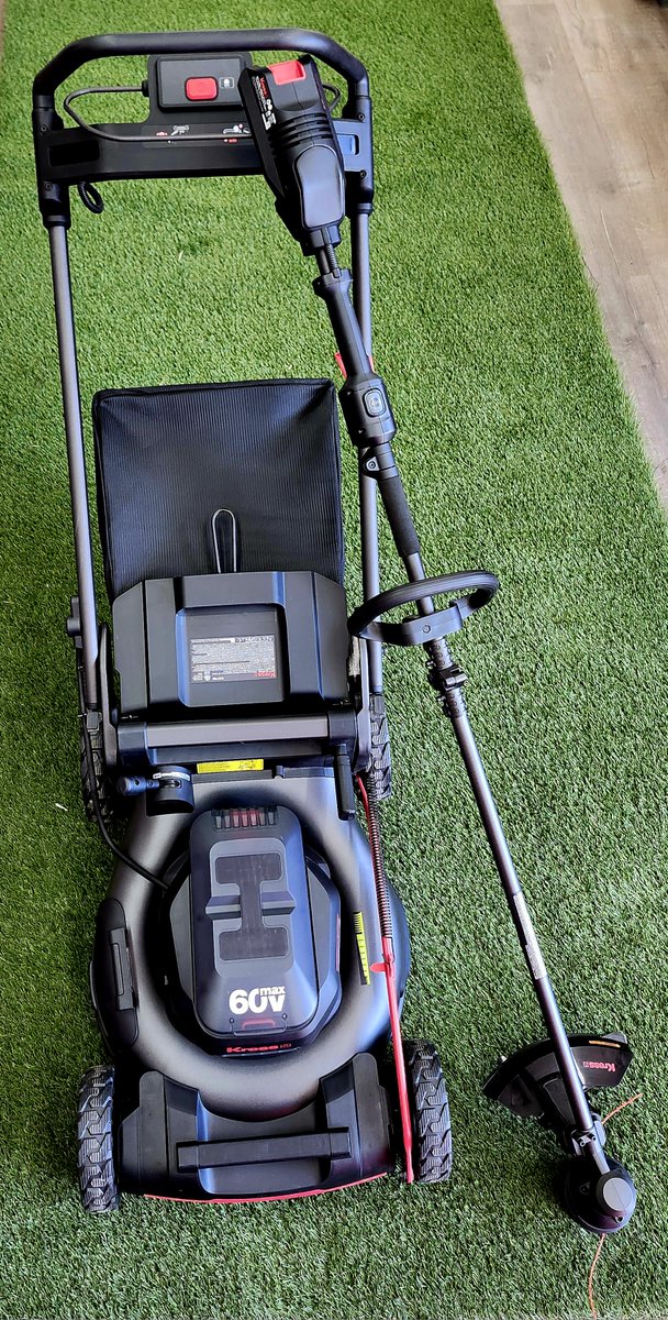 Spring Sale!!! Buy a Kress push or self-propelled lawn mower and receive a 16" string trimmer for FREE!  That's $230 in savings.  Stop by the store for more details or give us a call.