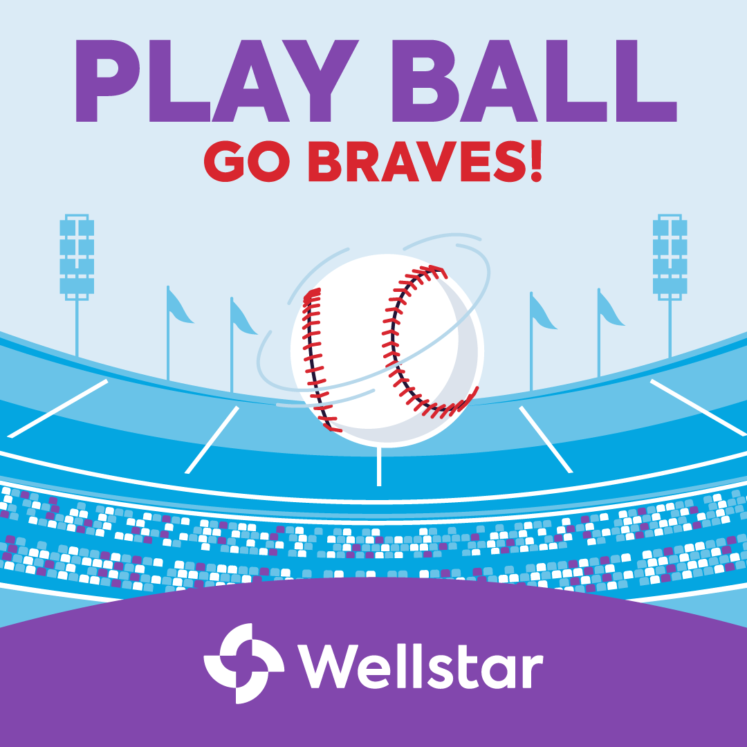 Wellstar is excited for opening day at Truist Park today! Good luck to our partner the @Braves this season! #GoBraves