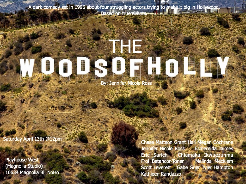 We love showcasing our community's work! Join us for a table read of 'The Woods of Holly' performed by some of our students and staff members 🌟

No reservation needed. Saturday, April 13th @ 12pm, 10634 Magnolia Blvd., North Hollywood, CA 91601.