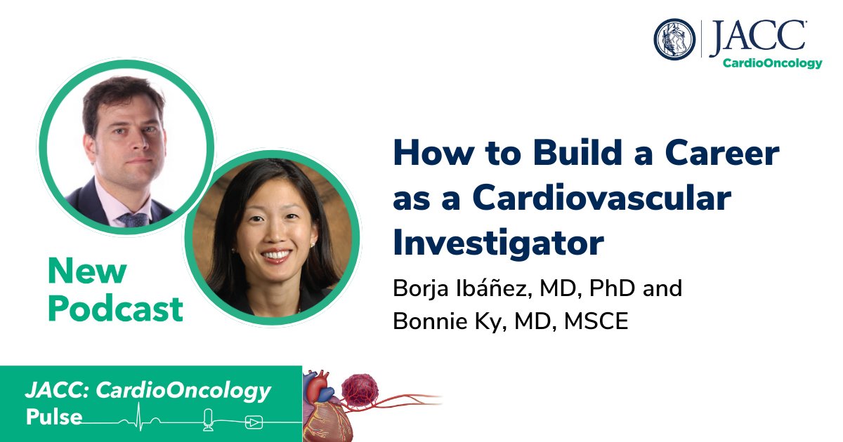 Enjoying Dr. Ky's discussion about navigating a career as an investigator in #CardioOnc? Dive deeper into the topic by listening to our #JACCCarioOnc Pulse podcast featuring Dr. @Borjaibanez1. Listen now: bit.ly/49N0zon @PennThalheimer