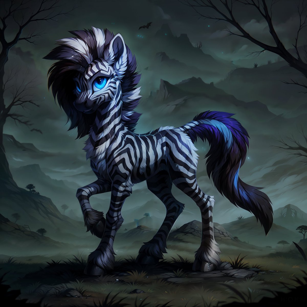 LeeSys2's tweet photo. #Ai #zebra #mlp https://t.co/IFUsLA51mY